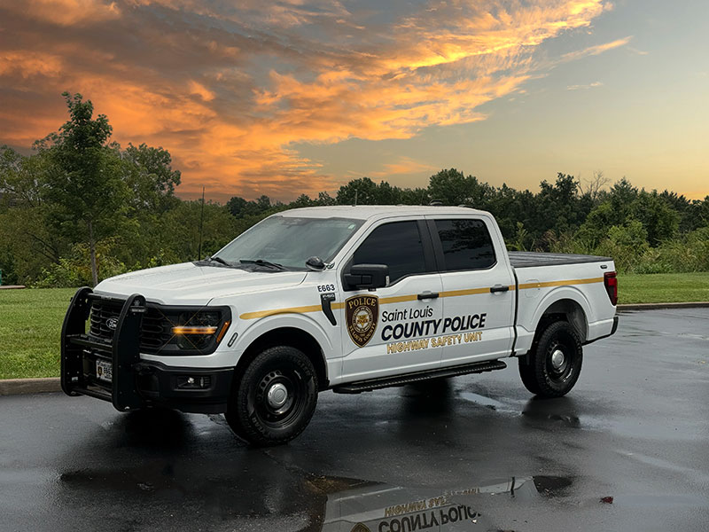 St Louis County Police Dept Fleet Rebrand