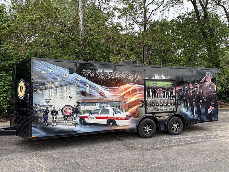 St Louis County Police Dept Welfare Association Trailer