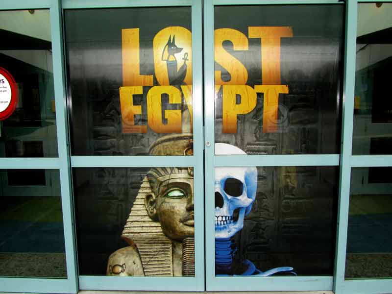 Lost Egypt Window Graphics