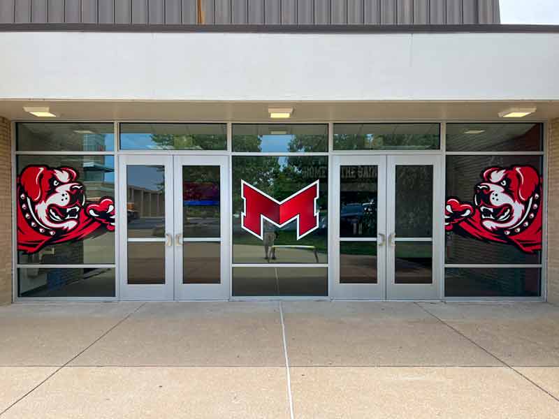 Maryville University Window Graphics