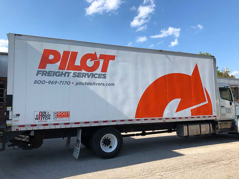 Pilot Box Truck Wrap