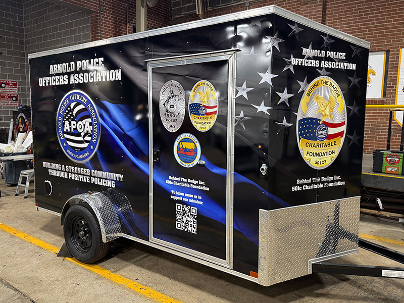 Arnold Police Department vehicle graphics