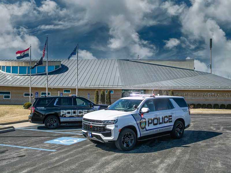 Wentzville Police Department vehicle graphics