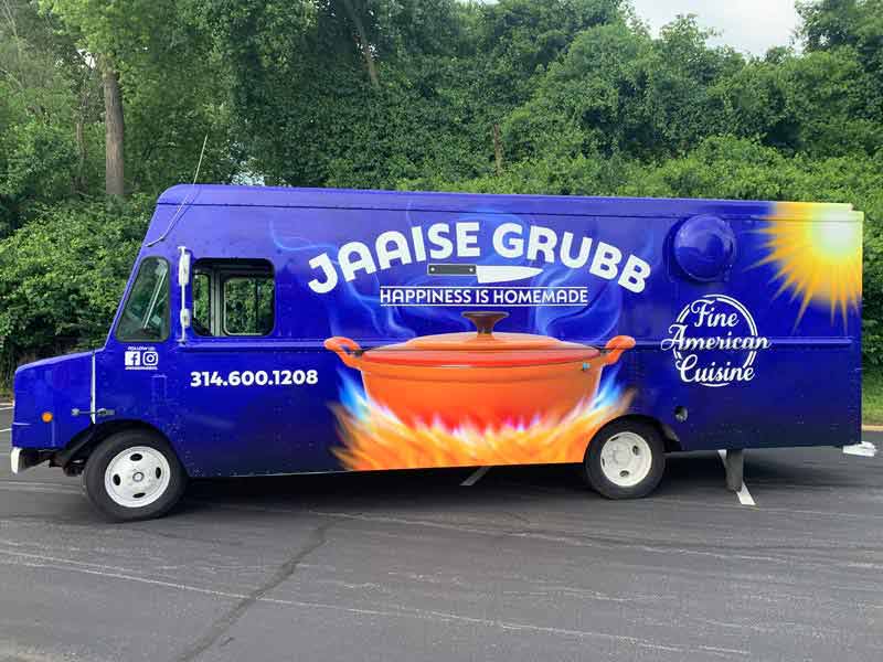 Jaaise Grubb Food Truck Wrap